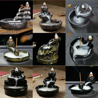 Lotus Backflow Incense Burner-Your Soul Place